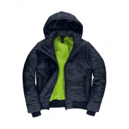 Damska Kurtka Superhood - navy/neon green