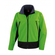 Męski Softshell Activity - vivid green/black
