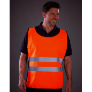 Odblaskowy fartuch ochronny Fluo - fluo orange