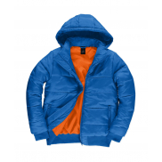 Kurtka Superhood - royal/neon orange