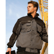 Kurtka robocza Pilot - grey/black