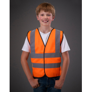 Dziecięca kamizelka odblaskowa Fluo - fluo orange