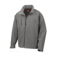 Męska kurtka Softshell Base Layer - silver grey