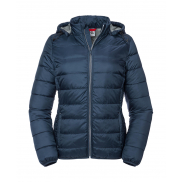 Kurtka damska z kapturem Nano - dark olive