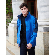 Kurtka 3 w 1 Defender III - black/seal grey