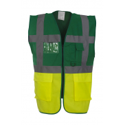Kamizelka Odblaskowa Fluo Executive - paramedic green/fluo yellow
