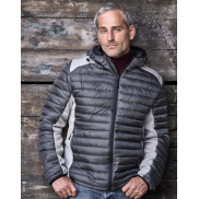 Kurtka z kapturem Outdoor Crossover - black/black melange