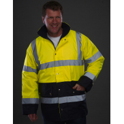 Kurtka Motorway dwukolorowa Fluo - fluo orange/navy