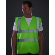 Kamizelka odblaskowa Fluo - white
