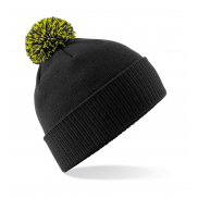 Czapka Snowstar - black/lime green