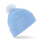 Czapka Snowstar - sky blue/white