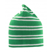 Czapka dwustronna Beanie - kelly green/white/kelly green