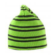 Czapka dwustronna Beanie - lime/grey/grey