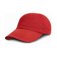 Czapka Brushed Cotton - red/black