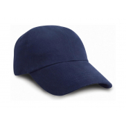 Niska czapka Brushed-Cotton - navy