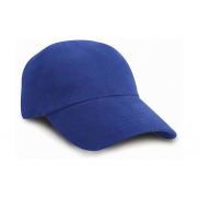 Niska czapka Brushed-Cotton - royal