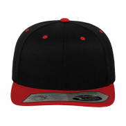 Czapka Fitted Snapback - black/red