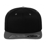 Czapka Fitted Snapback - black/grey