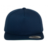 Czapka Klasyczna 5-Panelowa Snapback - navy