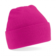 Dziecięca czapka Beanie - fuchsia