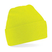 Dziecięca czapka Beanie - fluorescent yellow
