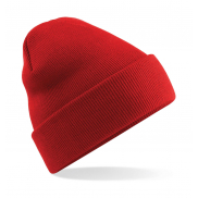 Czapka Beanie - bright red