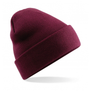 Czapka Beanie - burgundy