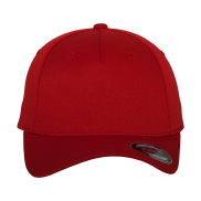 Czapka Fitted Baseball - red