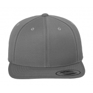 Czapka Klasyczna z płaskim daszkiem - silver