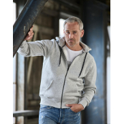 Bluza na zamek z kapturem - flint stone