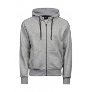 Bluza na zamek z kapturem - heather grey