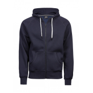 Bluza na zamek z kapturem - navy