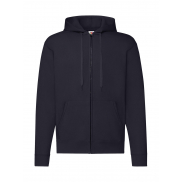 Bluza z kapturem na zamek Classic - deep navy