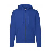 Bluza z kapturem na zamek Classic - royal blue