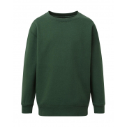 Dziecięca bluza klasyczna - bottle green