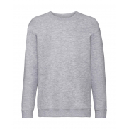 Bluza dziecięca ze ściągaczem - heather grey