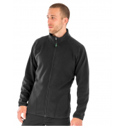 Kurtka z mikropolaru Recycled - black