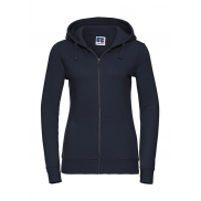 Damska bluza z kapturem na zamek Authentic - french navy