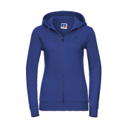 Damska bluza z kapturem na zamek Authentic - bright royal