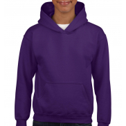 Bluza dziecięca z kapturem Heavy Blend - purple