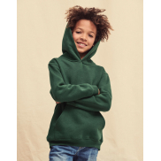 Bluza dziecięca z kapturem - white