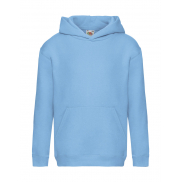 Bluza dziecięca z kapturem - sky blue