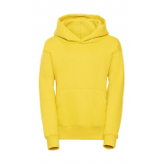 Bluza dziecięca z kapturem - yellow