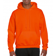 Bluza z kapturem DryBlend - s orange