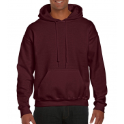 Bluza z kapturem DryBlend - maroon