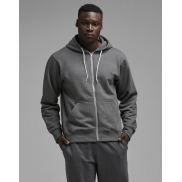 Bluza z kapturem na zamek Team - black