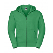 Męska bluza z kapturem na zamek Authentic - apple