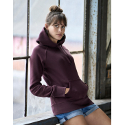 Damska bluza z kapturem - black