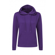 Damska bluza z kapturem - purple