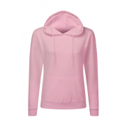 Damska bluza z kapturem - pink